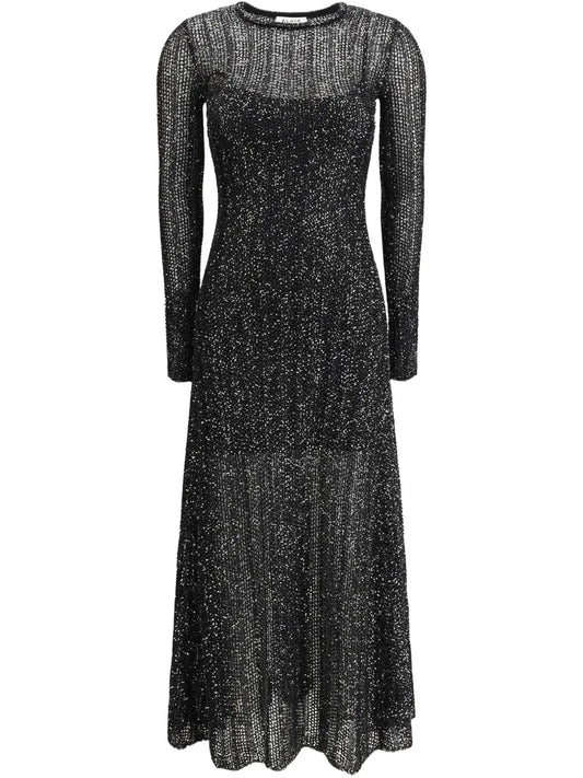 Sequined Maxi Dress