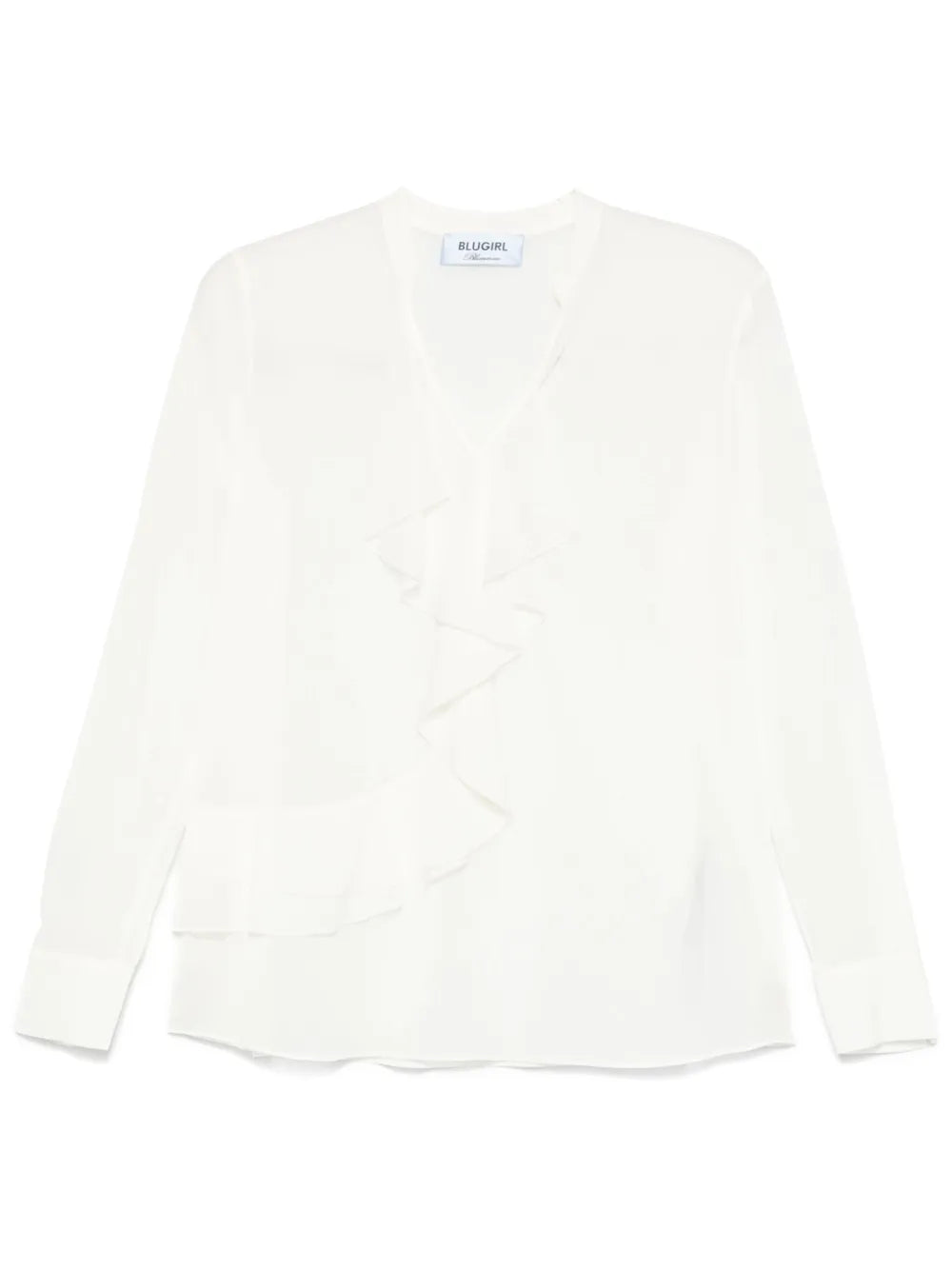 Ruffle-Detail Blouse