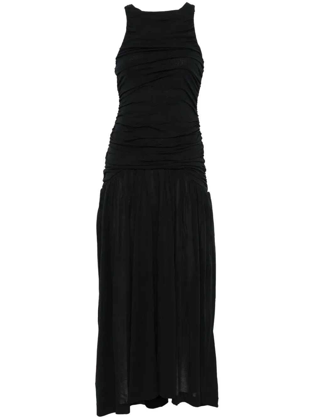 Waved Maxi Dress