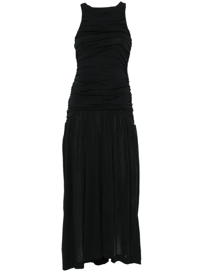Waved Maxi Dress