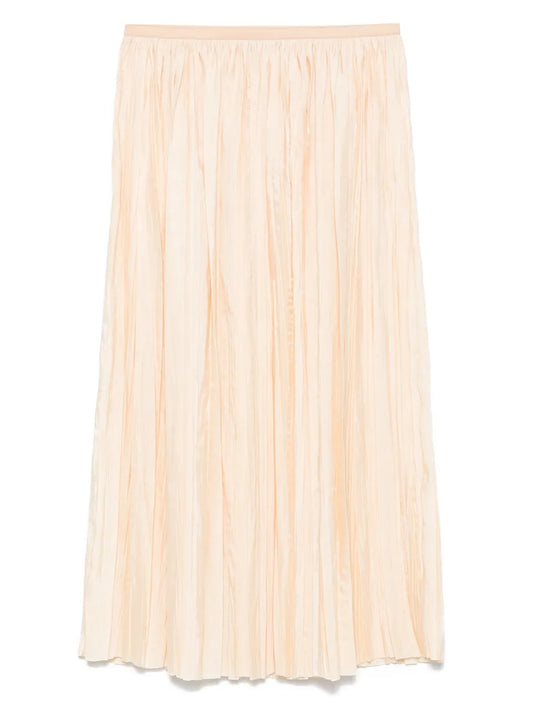 Pleated Midi Skirt