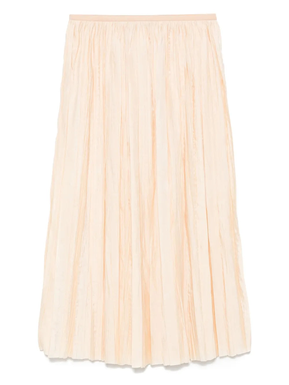 Pleated Midi Skirt