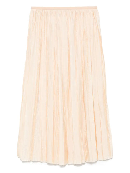 Pleated Midi Skirt