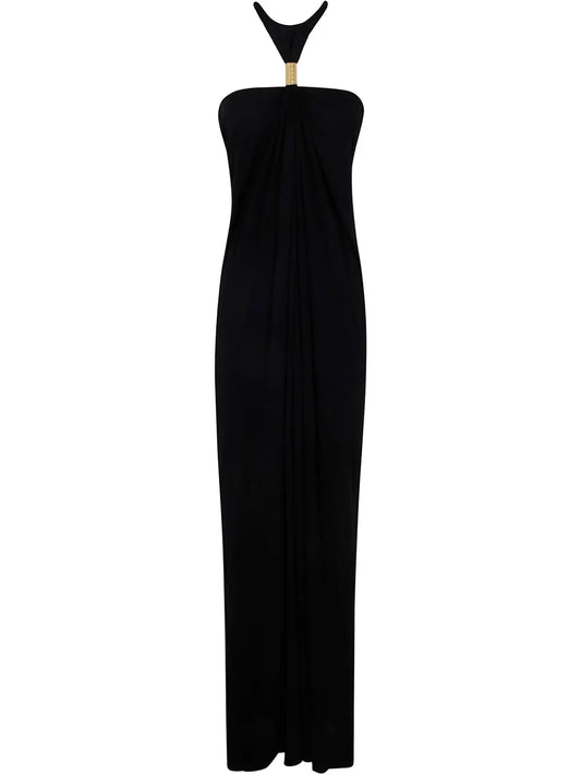Halterneck Midi Dress