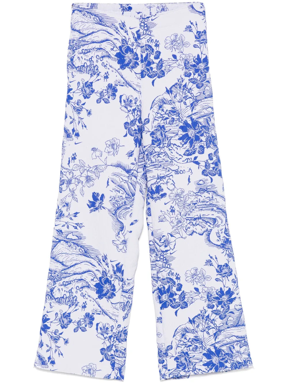 Mid-Rise Jacquard Track Pants