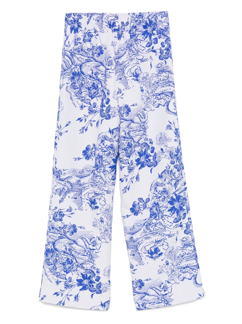 Mid-Rise Jacquard Track Pants