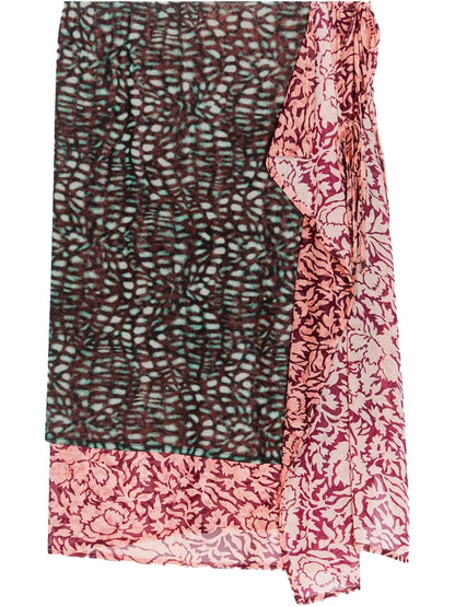 Layered Midi Skirt