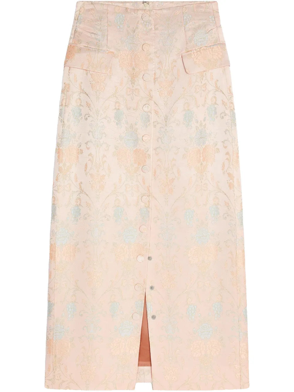 Jacquard Midi Skirt