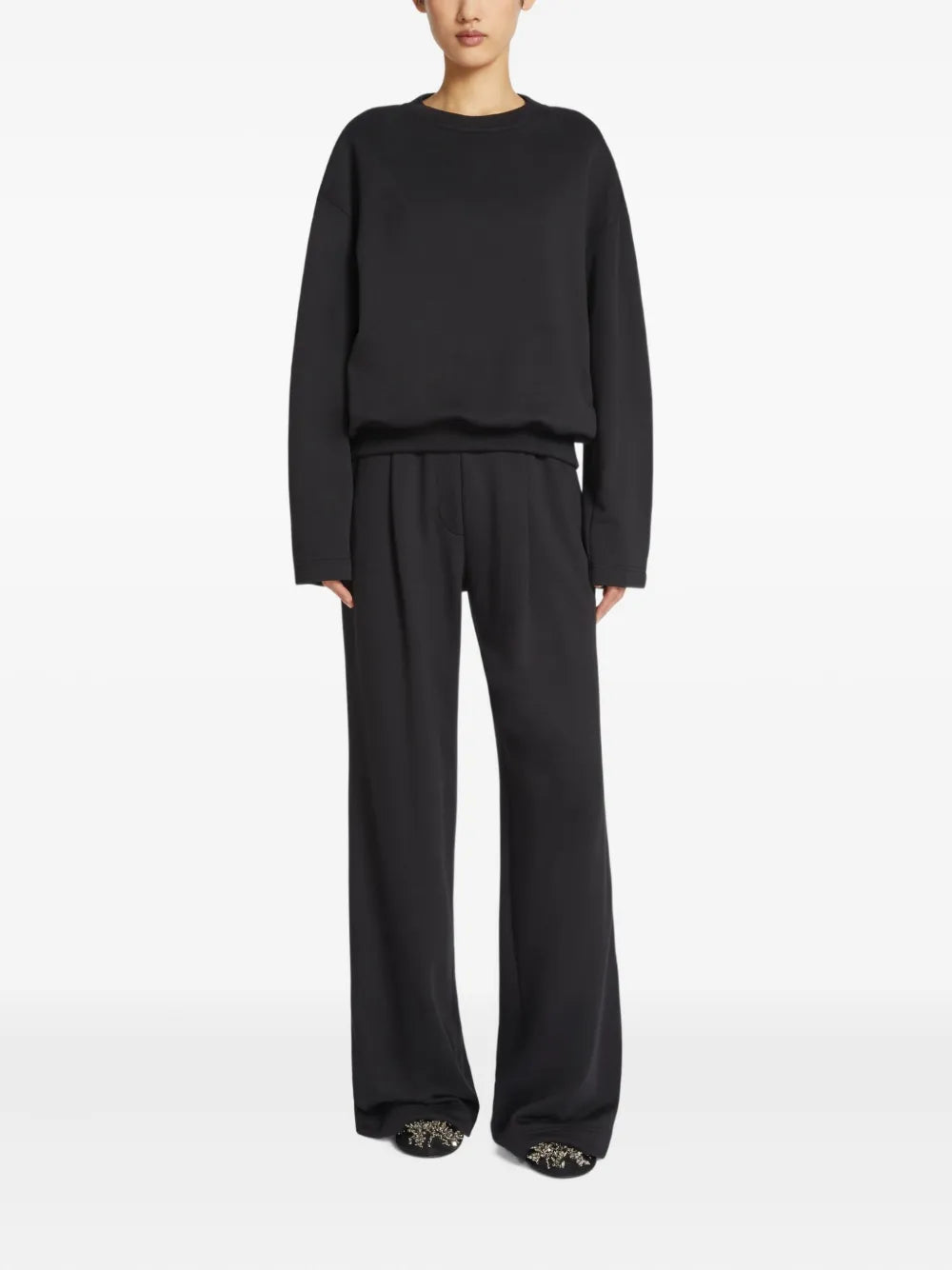 Back-Detail Sweatshirt