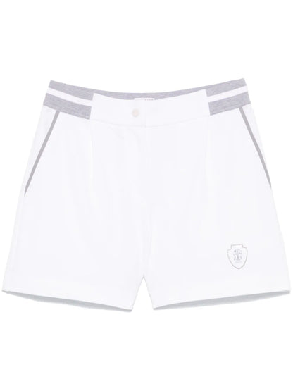 Logo-Patch Track Shorts