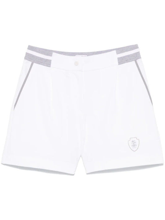 Logo-Patch Track Shorts