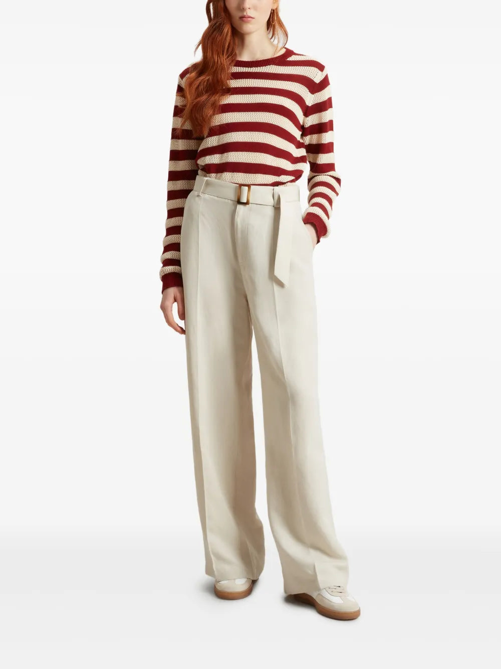 Straight-Leg Trousers