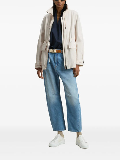 Cinched-Waist Jacket