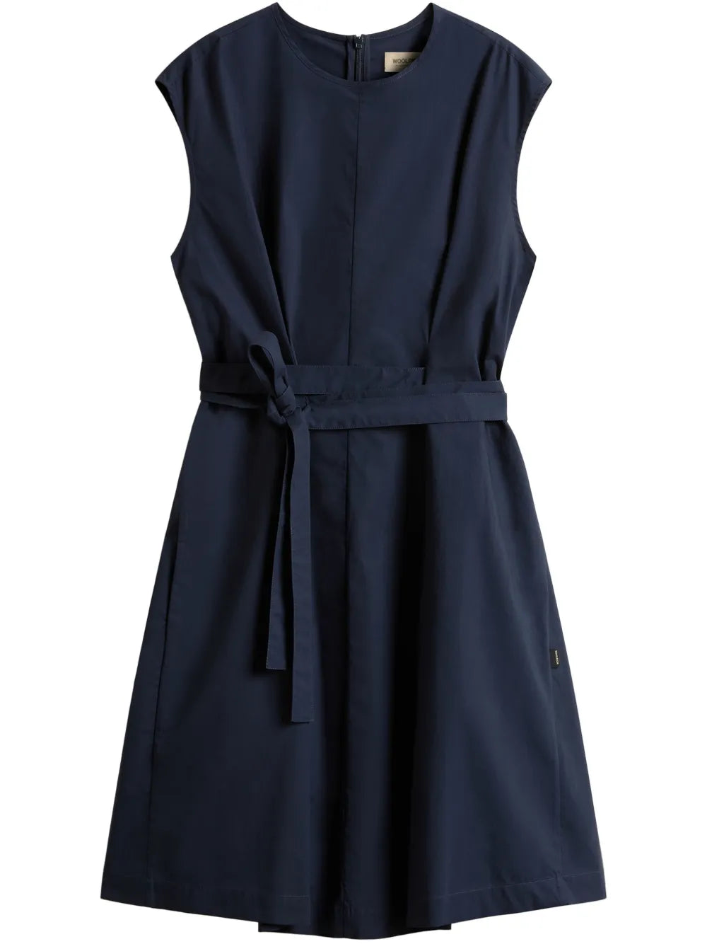Poplin Belted Dress