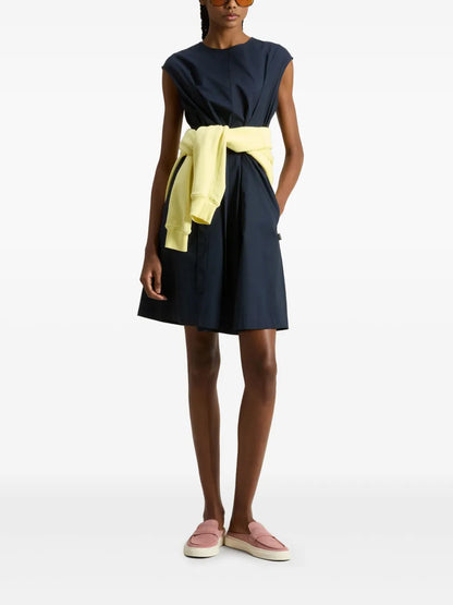Poplin Belted Dress