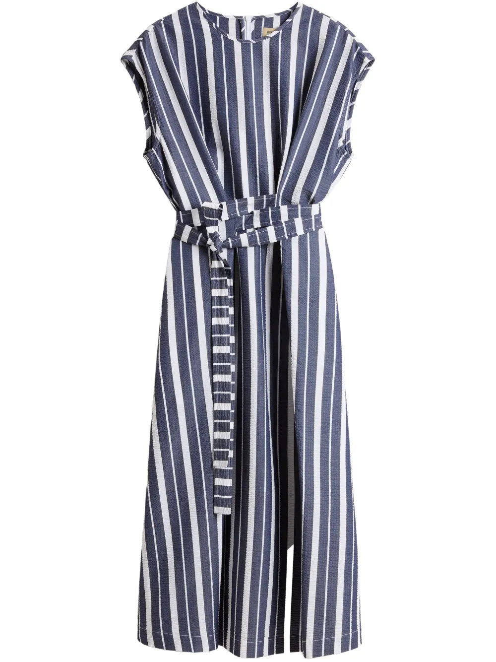 Striped Belted Dress