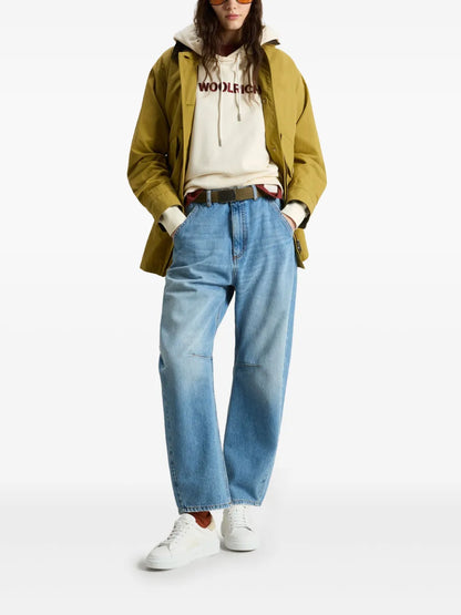 Logo-Embroidered Hoodie