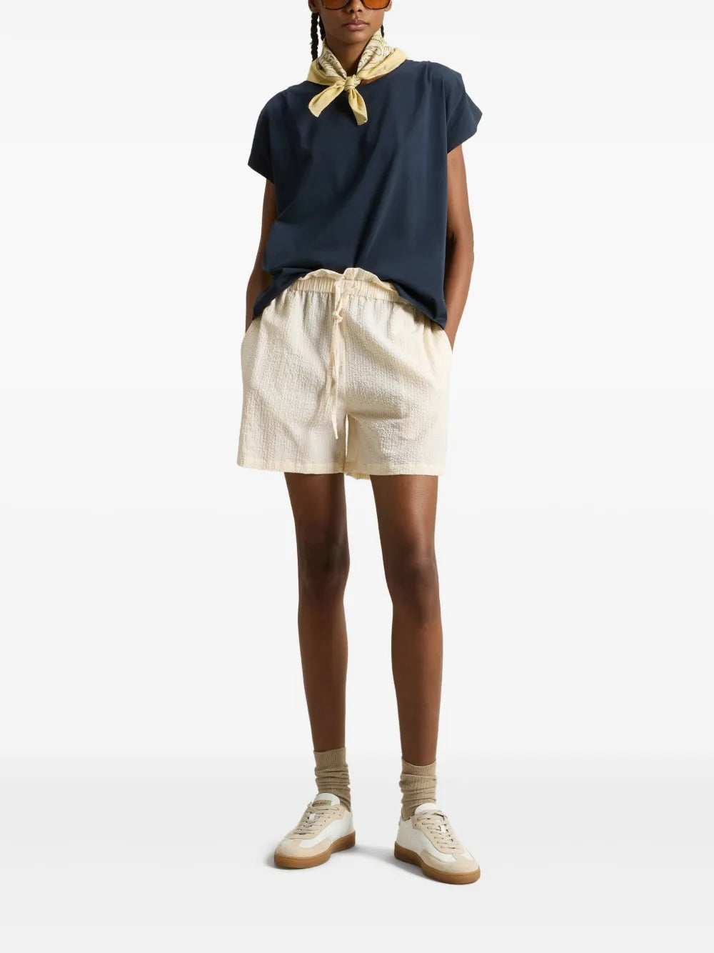 Pleated T-Shirt