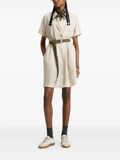 V-Neck Mini Dress