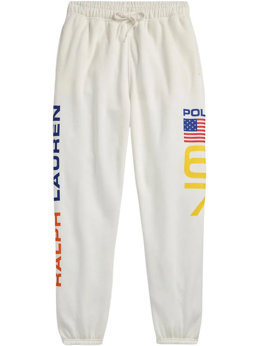 Logo Print Track Pants
