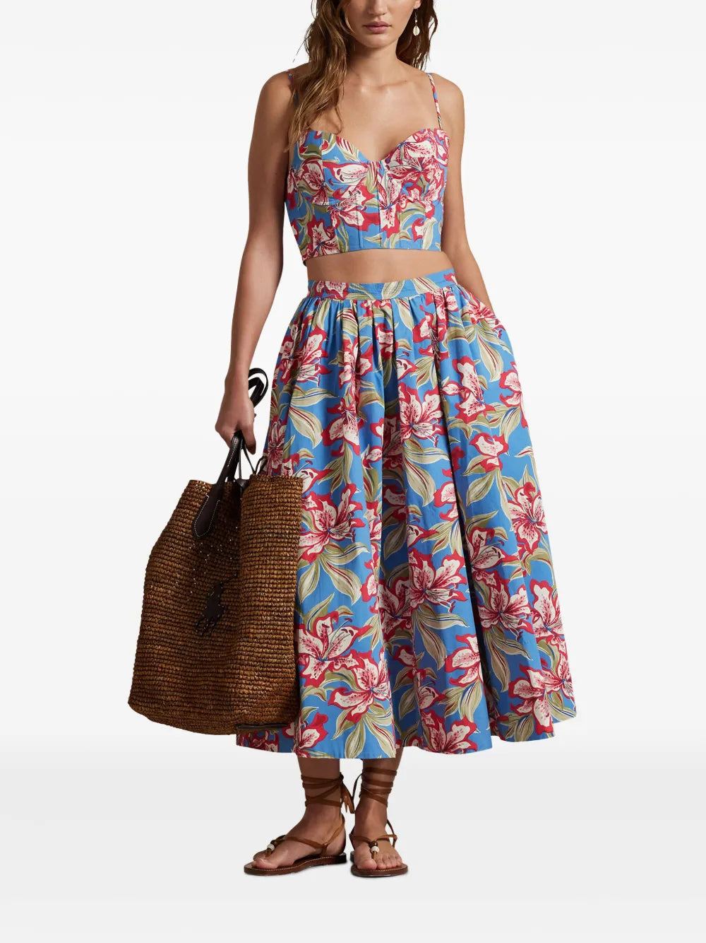 Floral-Print Top