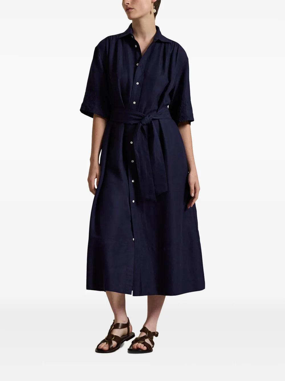 Belted Shirtdress