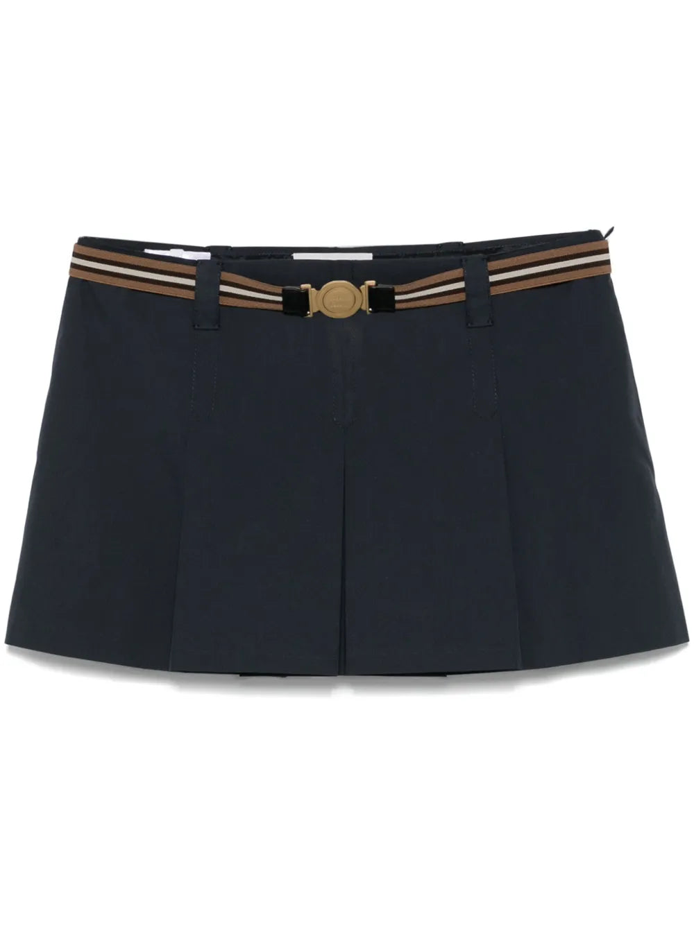 Pleated Mini Skirt