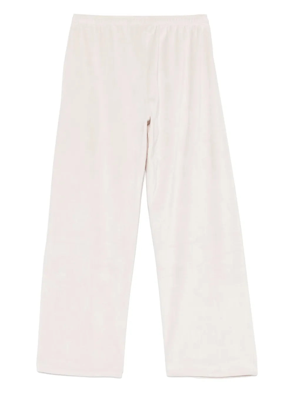 Mid-Rise Velour Track Pants
