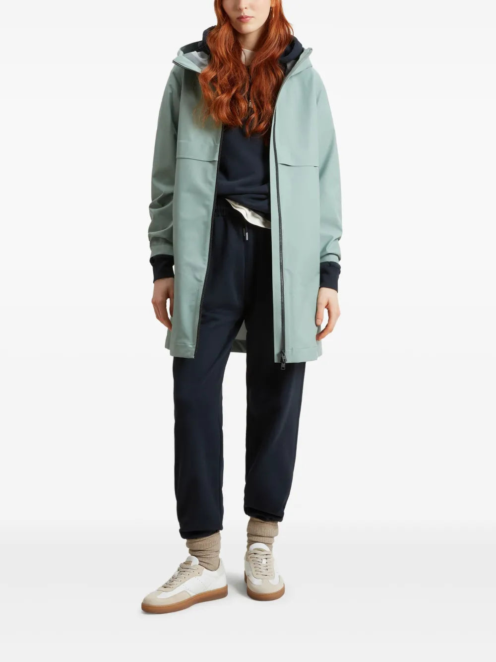 Light Stretch Parka Coat