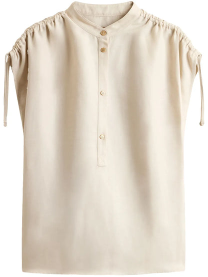Button-Up Blouse