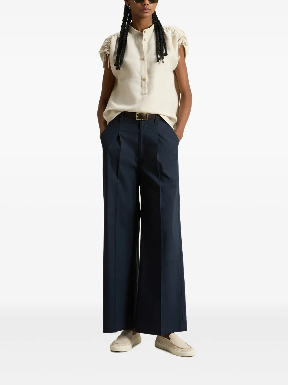 Button-Up Blouse