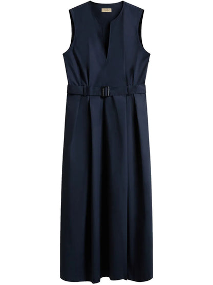 Belted Mid Dress
