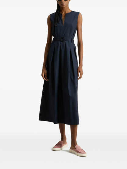 Belted Mid Dress