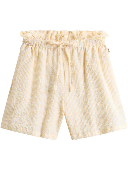 Seersucker Cotton Shorts