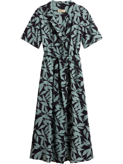 Printed Midi Dress