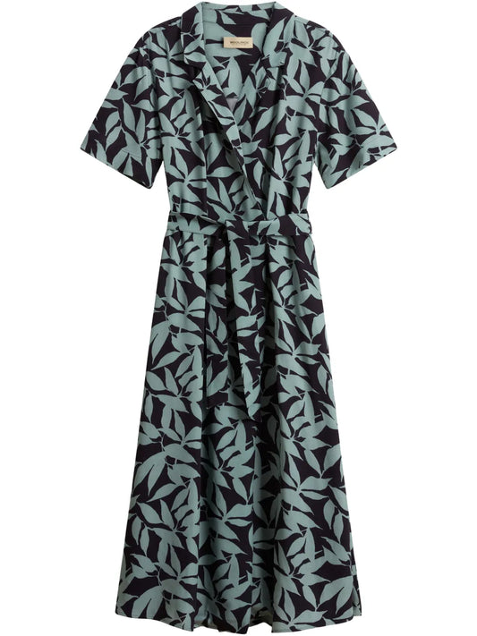 Printed Midi Dress