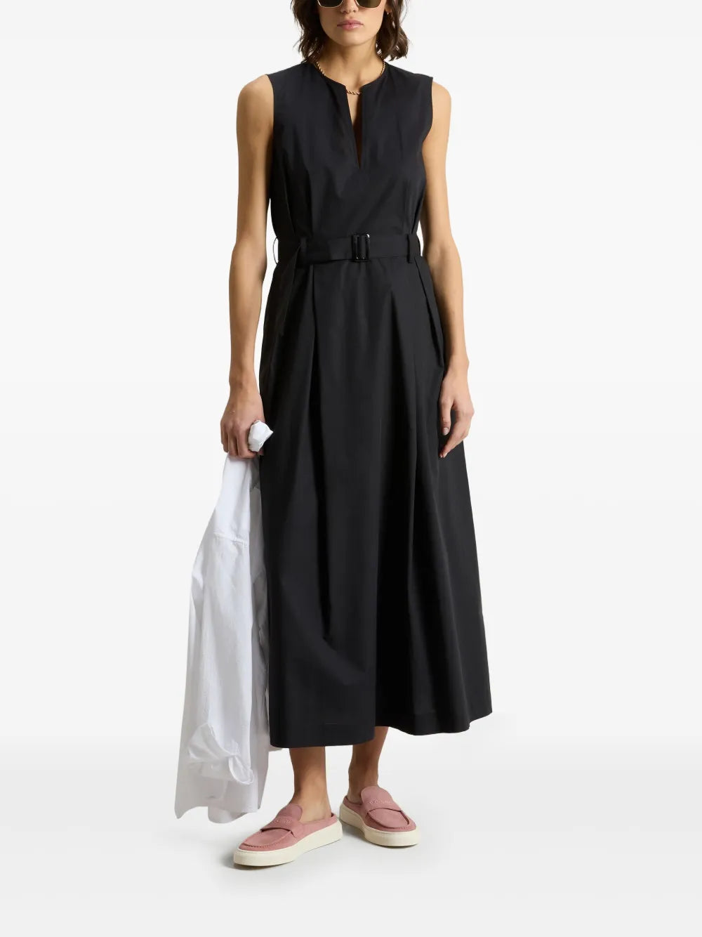 Belted Maxi Dress