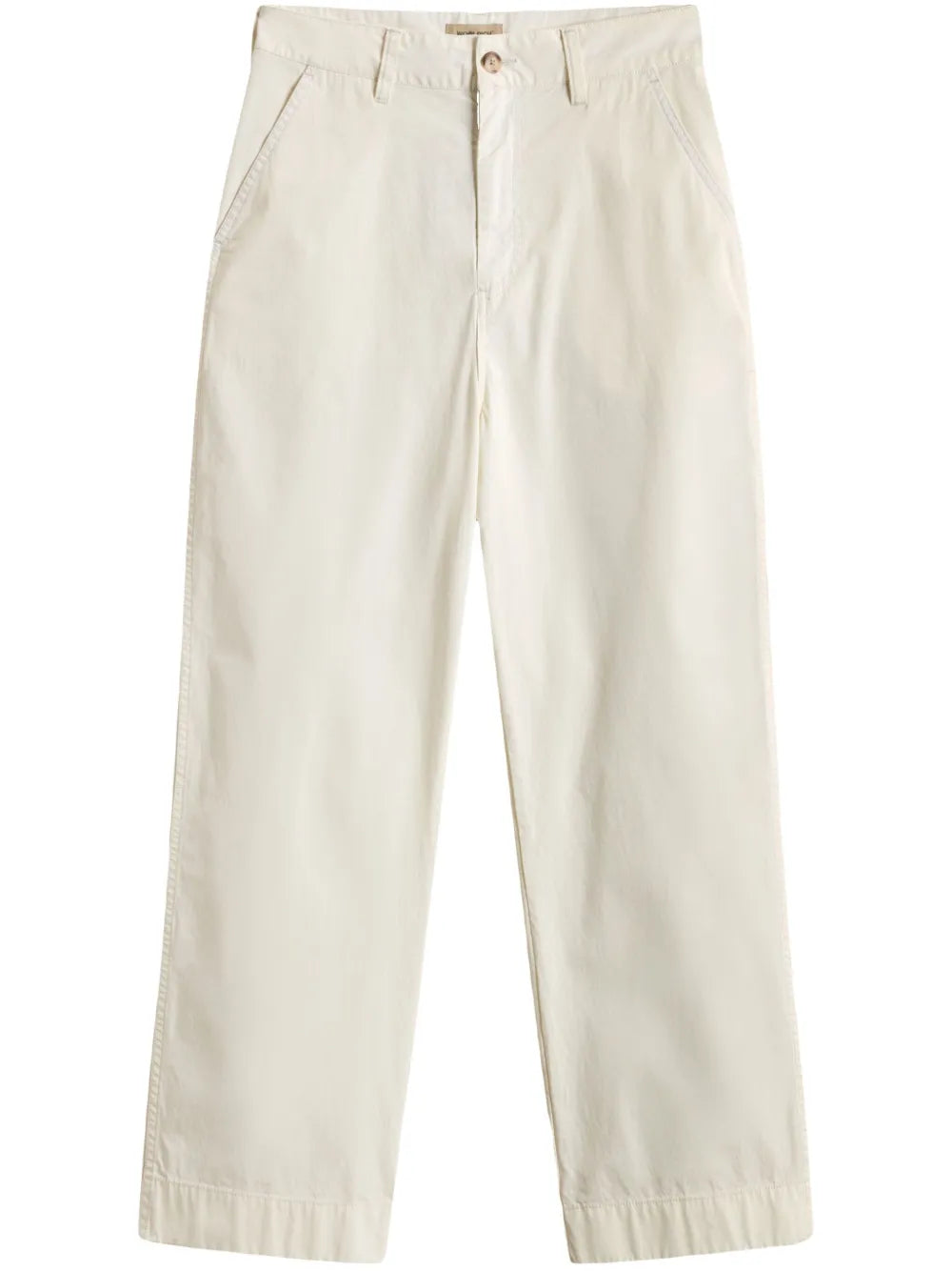 Cotton Tapered Trousers