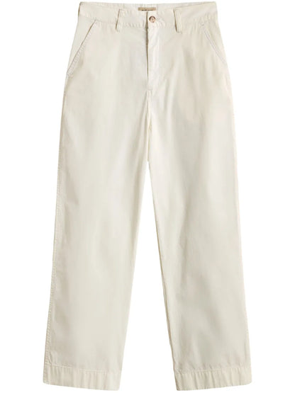 Cotton Tapered Trousers