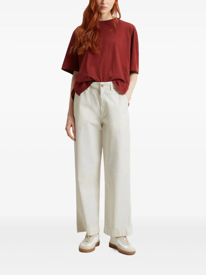 Cotton Tapered Trousers