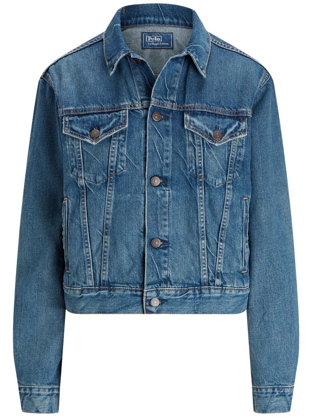 Button-Up Denim Jacket