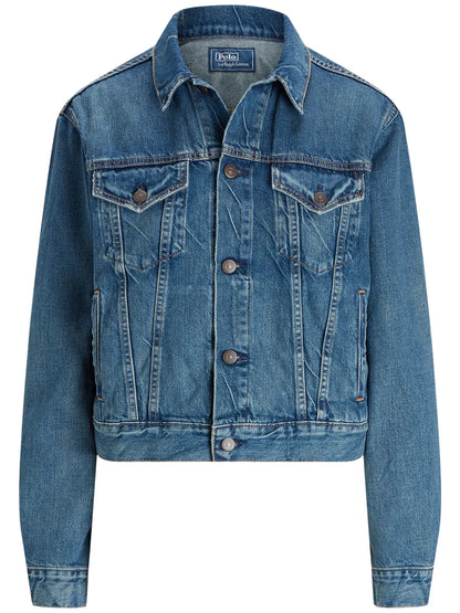 Button-Up Denim Jacket