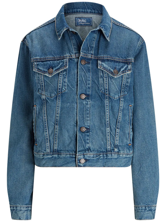 Button-Up Denim Jacket