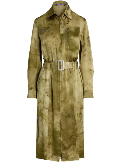 Belted Shirt Dress