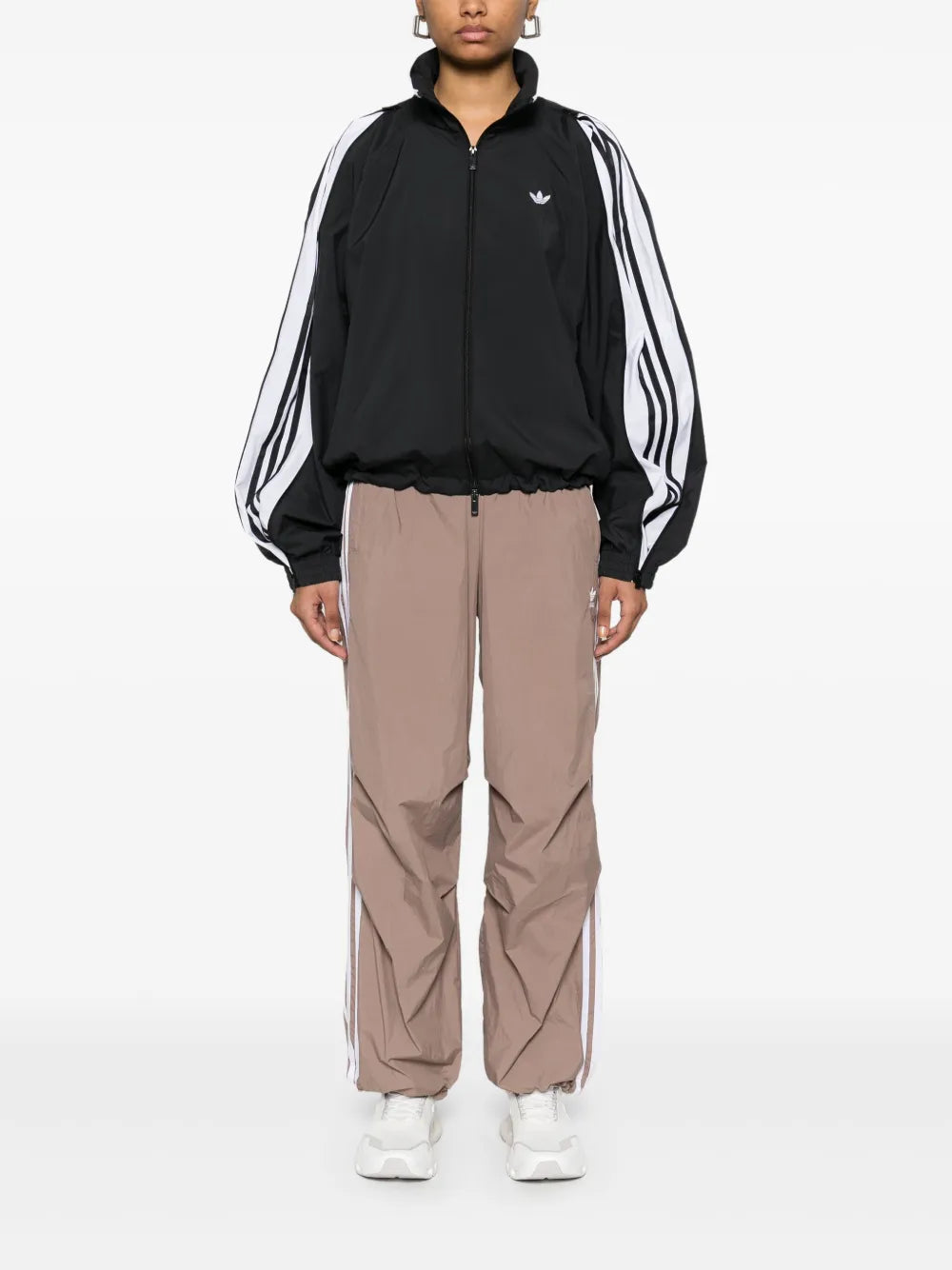 Zip-Detail Track Jacket
