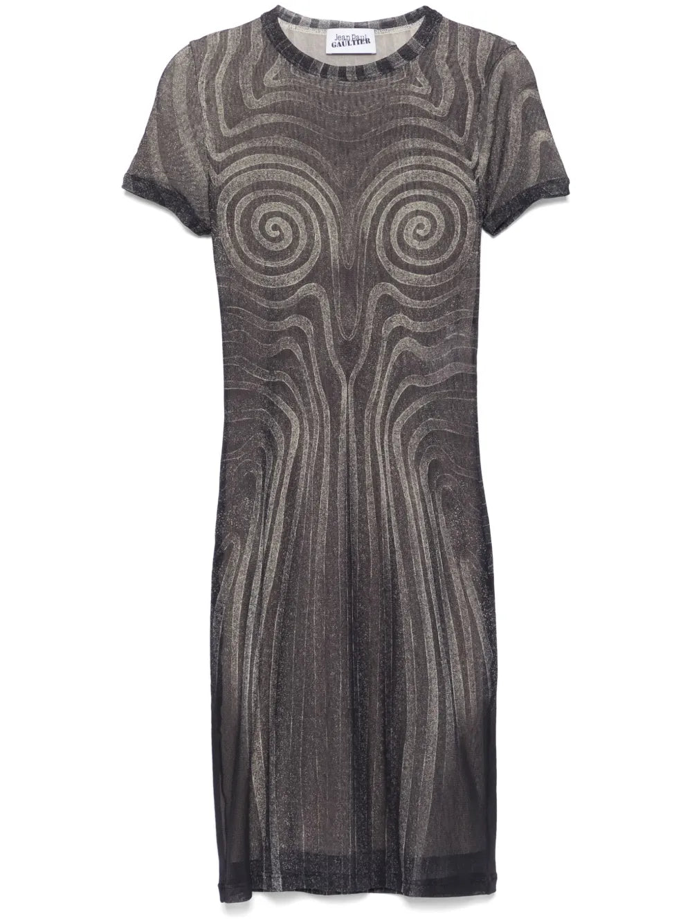 Spiral Mini Dress