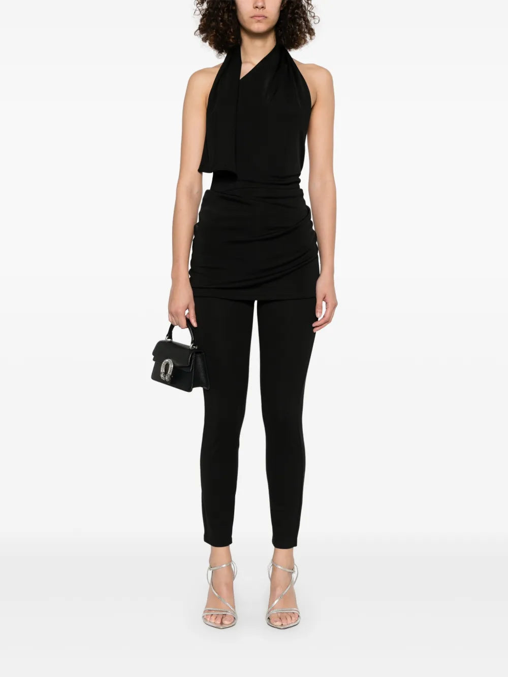 Rhinestone-Embellished Trousers