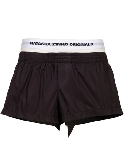 Ruffled Boxer Shorts