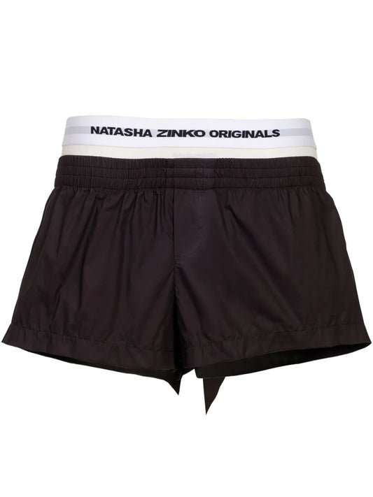 Ruffled Boxer Shorts