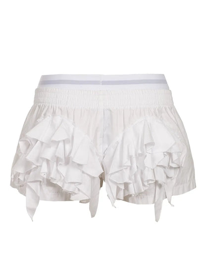 Ruffled Boxer Shorts